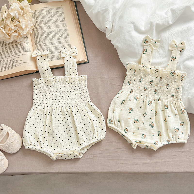 Bamboo Bodysuit Baby - Summer Outfit Kids Baby Clothes Cotton