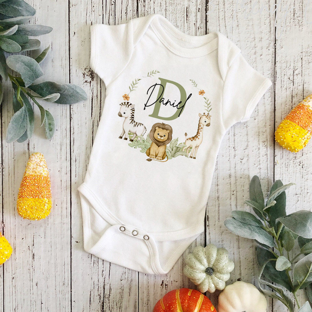 Personalized Baby Jumpsuit Cus - огляд і ціна Baby Clothing Names