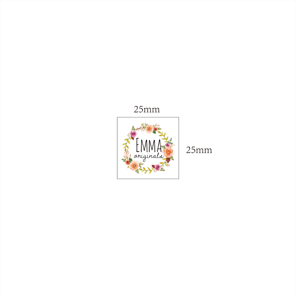 Custom Cotton Labels - Square  - огляд і ціна Baby Clothing Labels