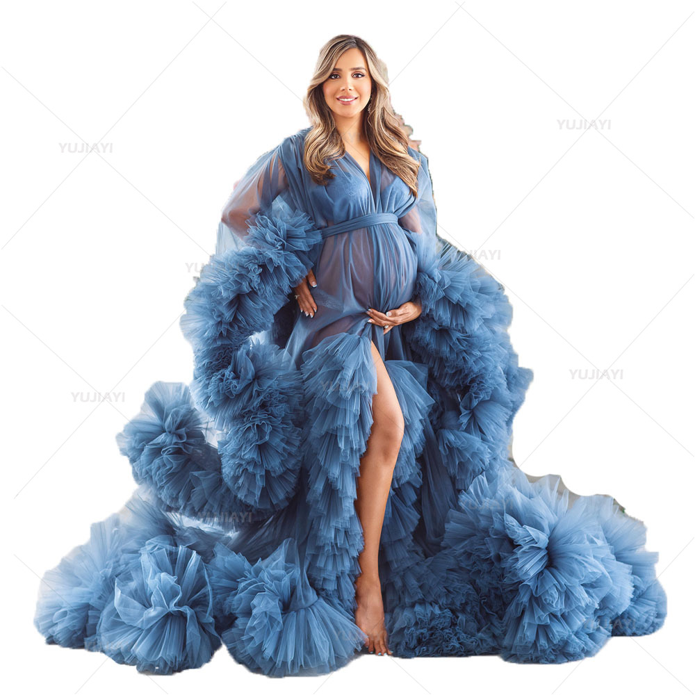 Luxury Fluffy Women's Prom Dre - огляд і ціна Baby Gown Nightwear