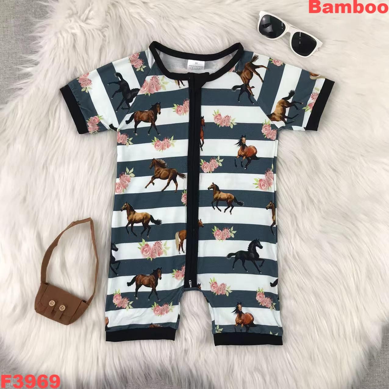 Baby Girl Boys Bamboo Rompers  - огляд і ціна Bamboo Bodysuit Baby