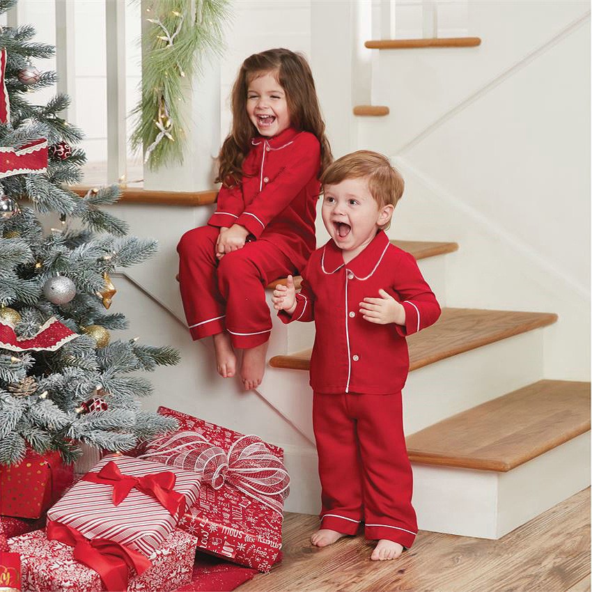 Children Christmas pjs Pajamas - огляд і ціна Baby Gown Nightwear