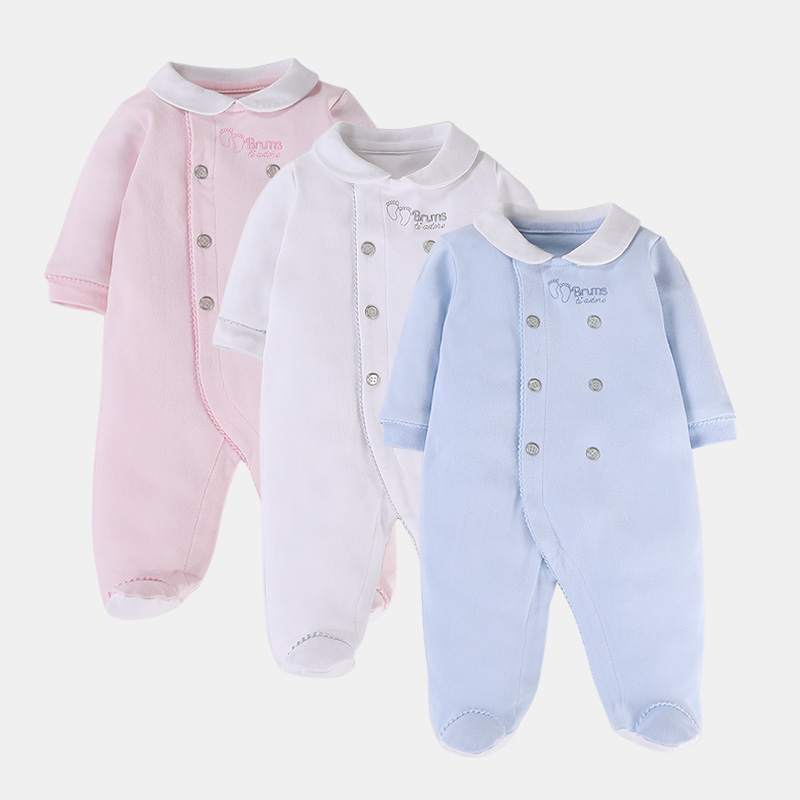 0M Newborn Baby Footed Romper  - огляд і ціна Bamboo Bodysuit Baby