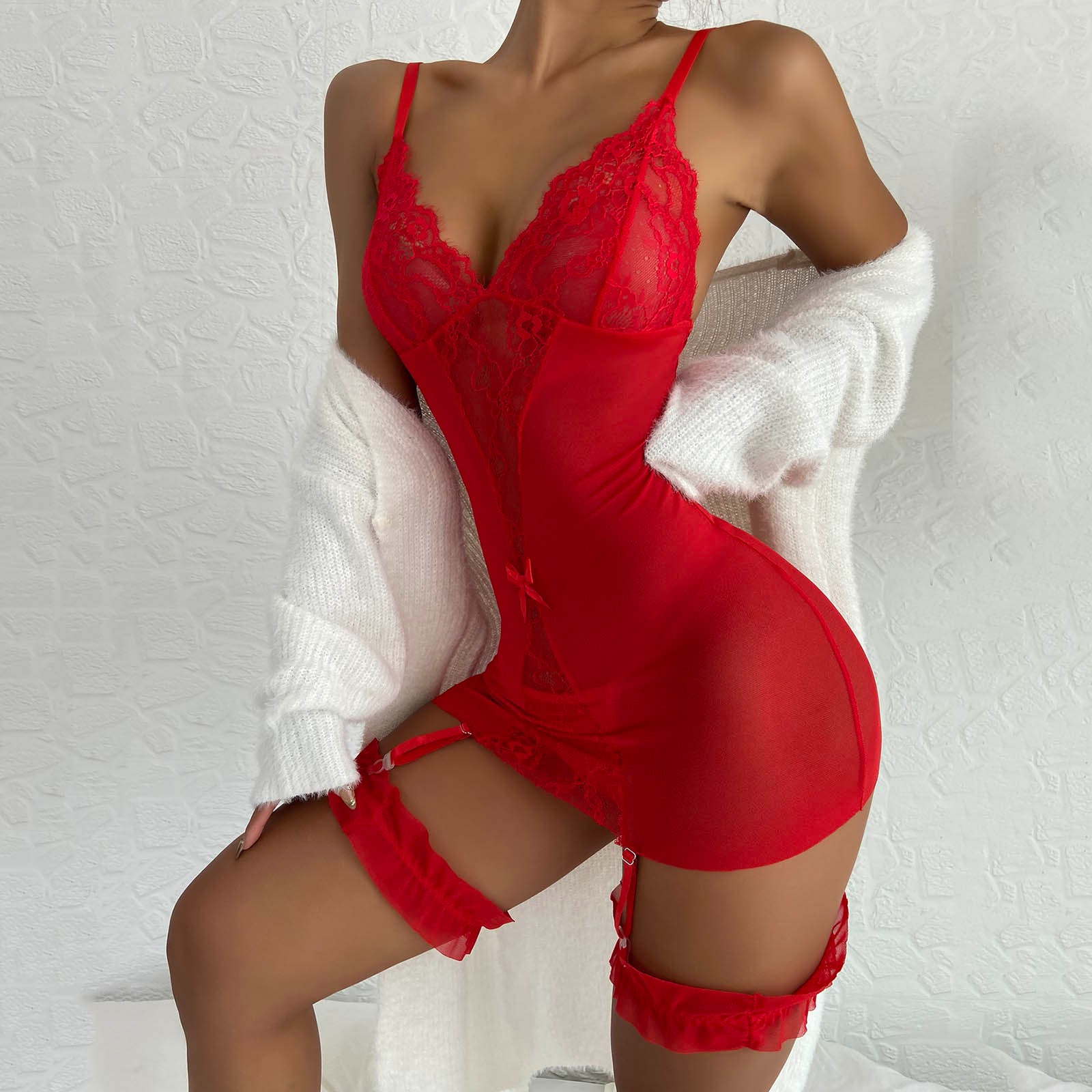 Ladies Lingerie Sleepwear Sexy - огляд і ціна Baby Gown Nightwear